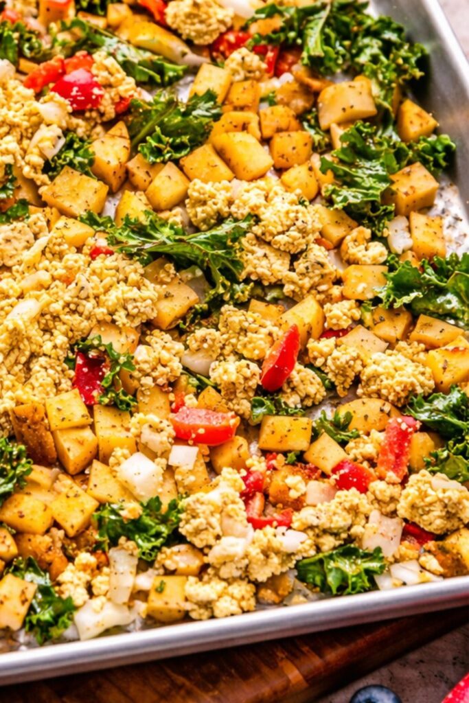 Easy Vegan Sheet Pan Breakfast Hash