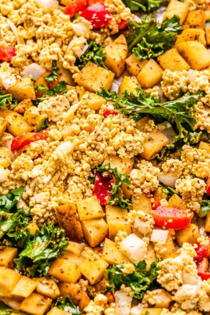 Easy Vegan Sheet Pan Breakfast Hash