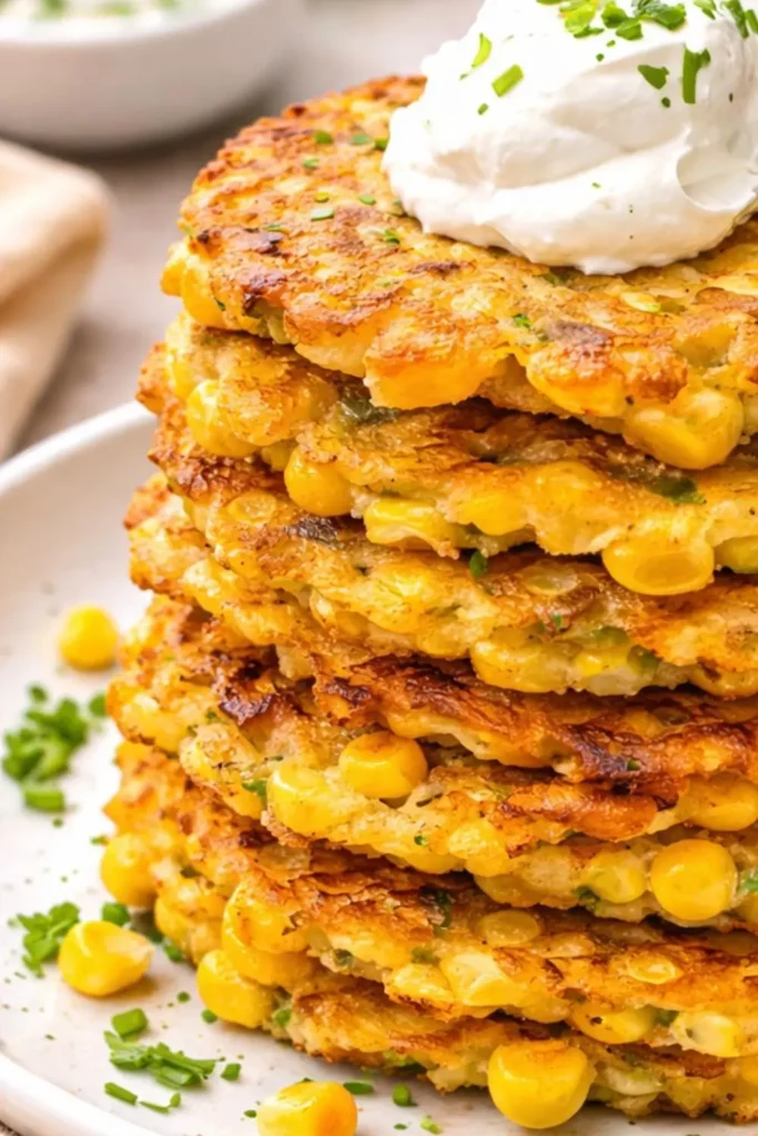 Easy Vegan Summer Corn Fritters (Crispy and Light!)