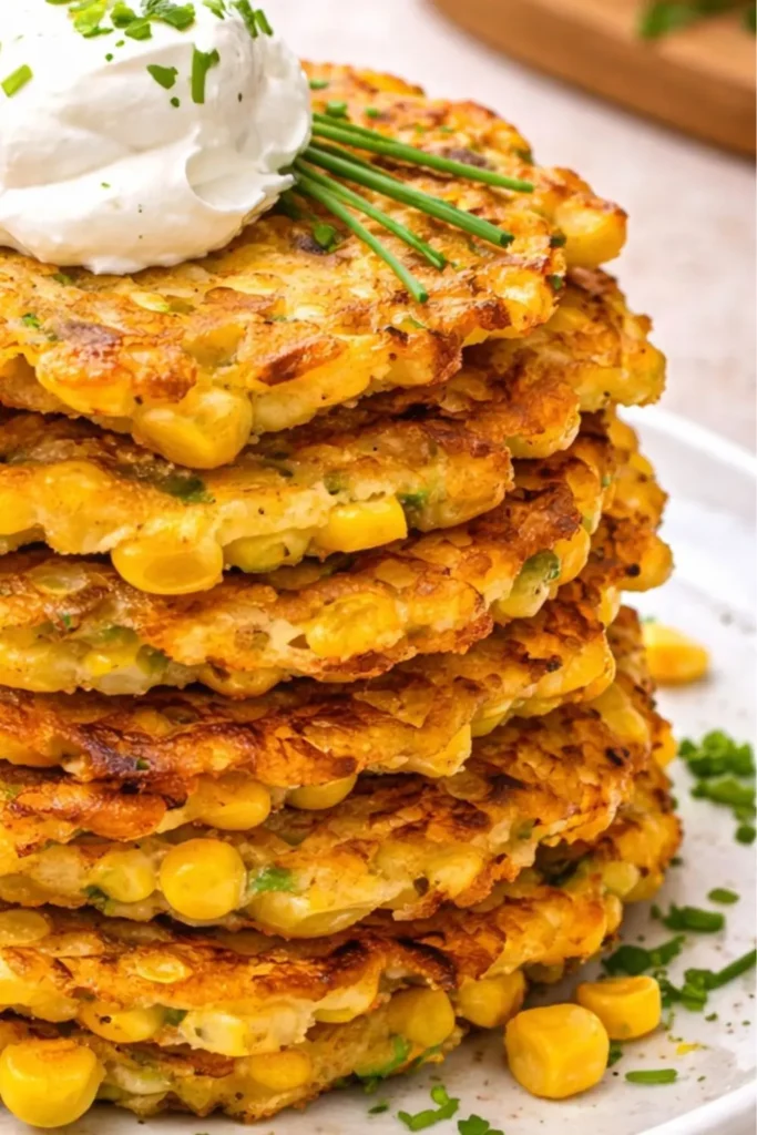 Easy Vegan Summer Corn Fritters (Crispy and Light!)