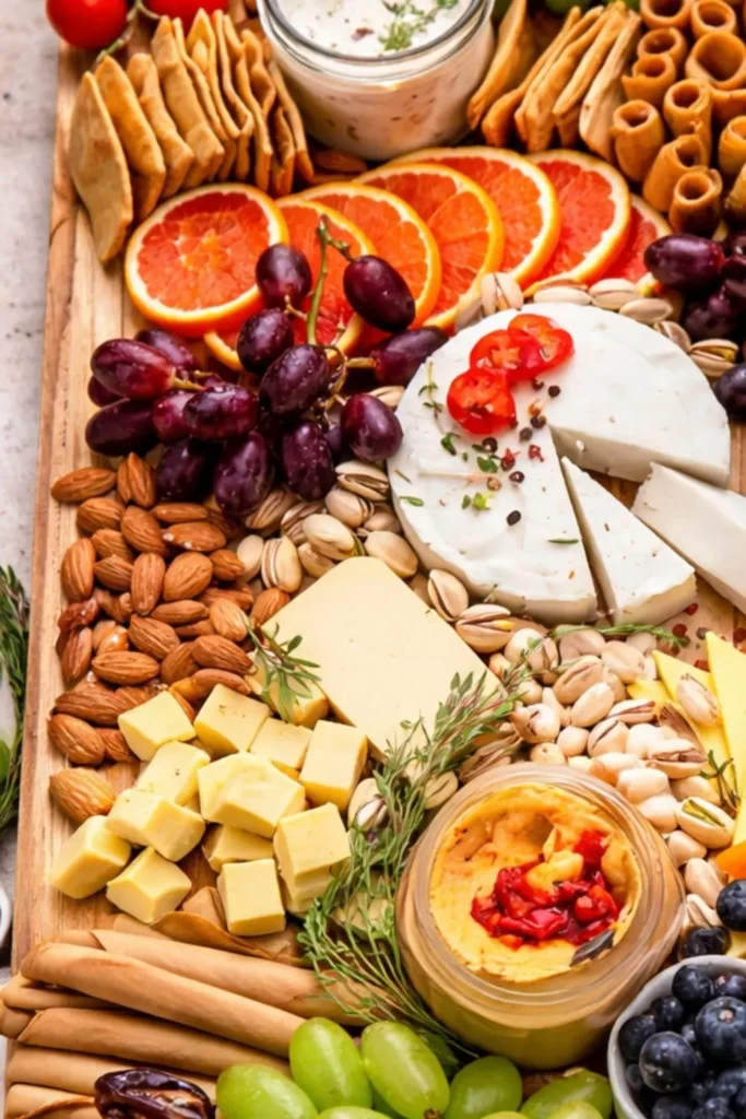 Easy Vegan Summer Fruit Toast Board