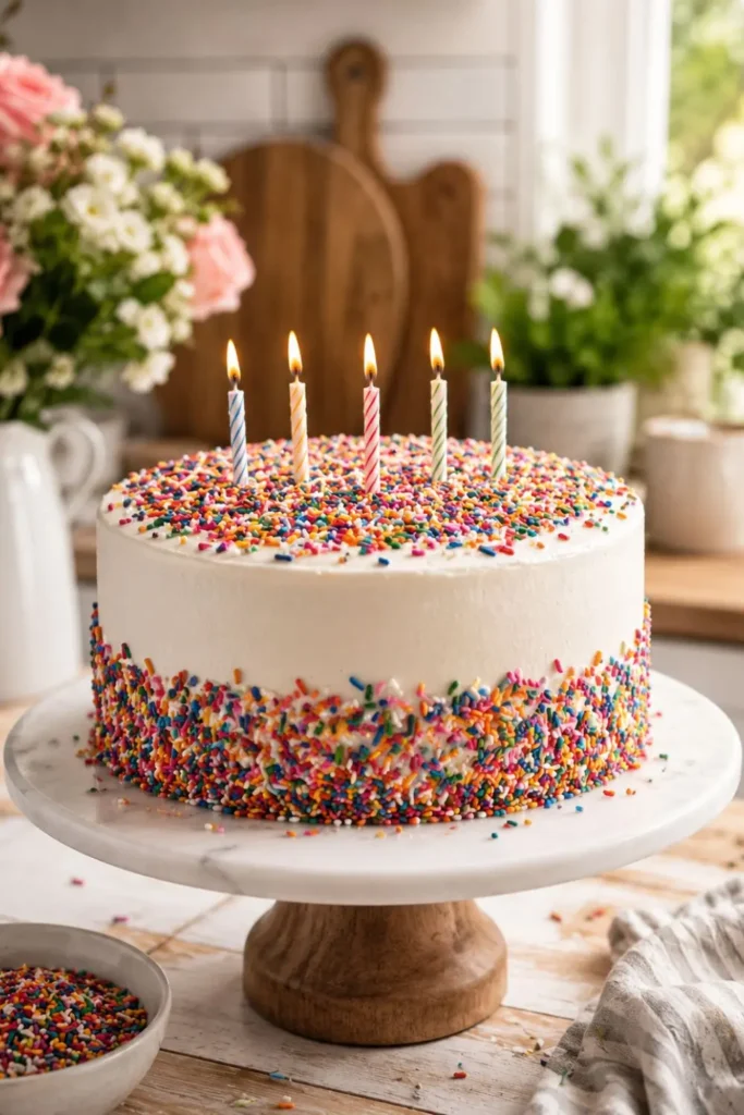 Gluten-Free Funfetti Cake