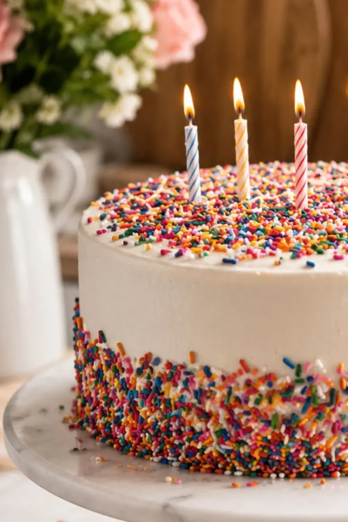 Gluten-Free Funfetti Cake