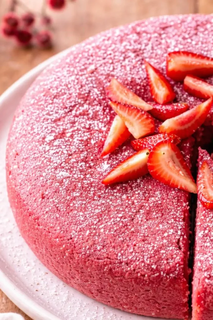Gluten Free Strawberry Cake