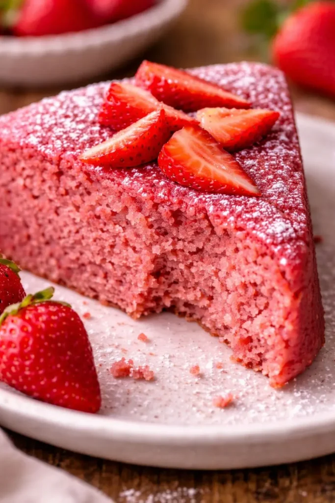 Gluten Free Strawberry Cake