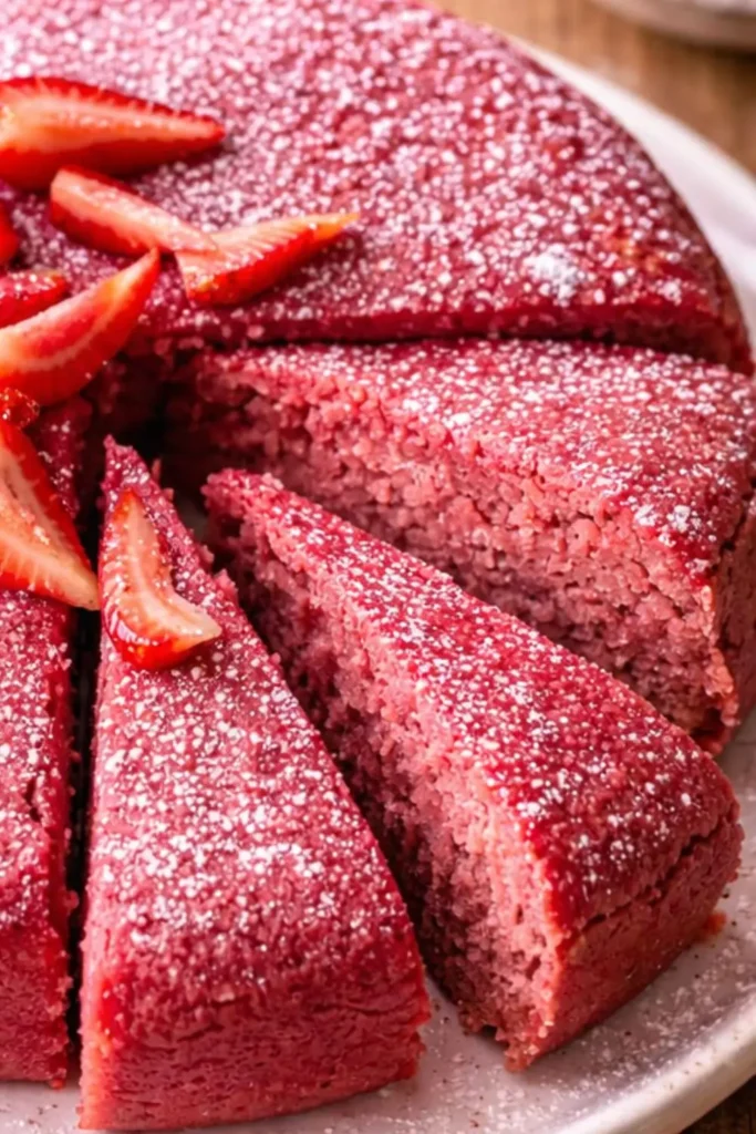 Gluten Free Strawberry Cake