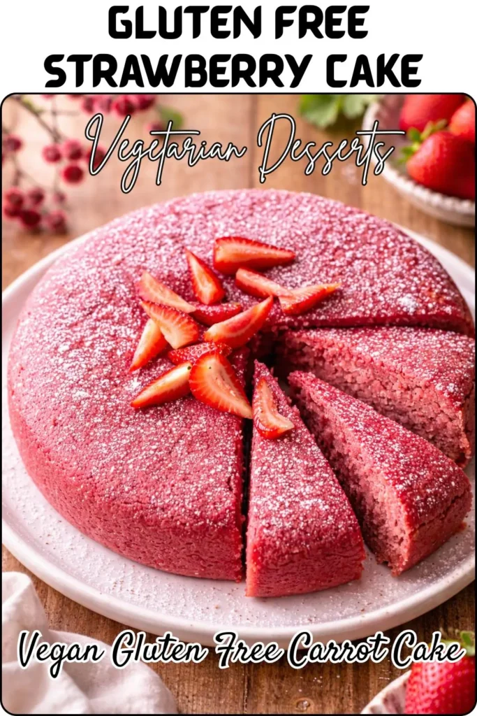 Gluten Free Strawberry Cake