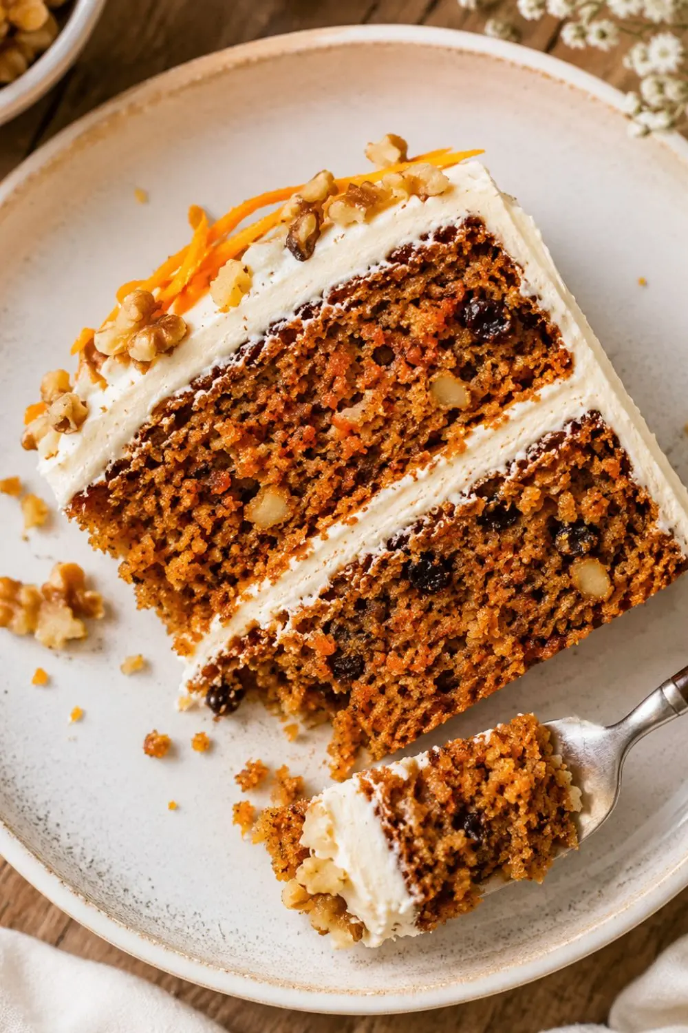 Homemade Carrot Cake Recipe
