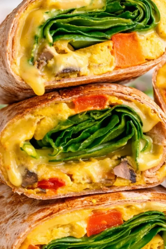 Simple Plant-Based Avocado Egg-Free Breakfast Burritos
