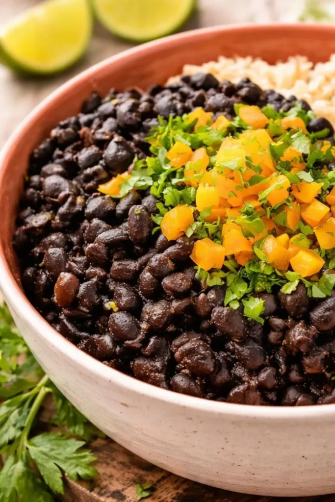 Slow Cooker Vegan Corn and Black Bean Casserole