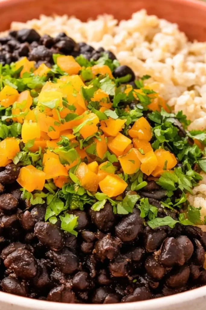 Slow Cooker Vegan Corn and Black Bean Casserole