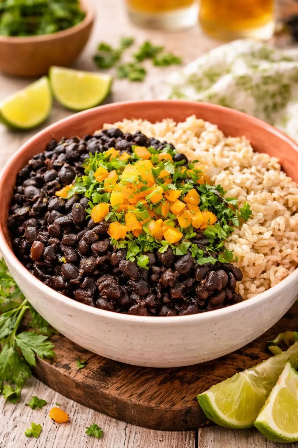 Slow Cooker Vegan Corn and Black Bean Casserole