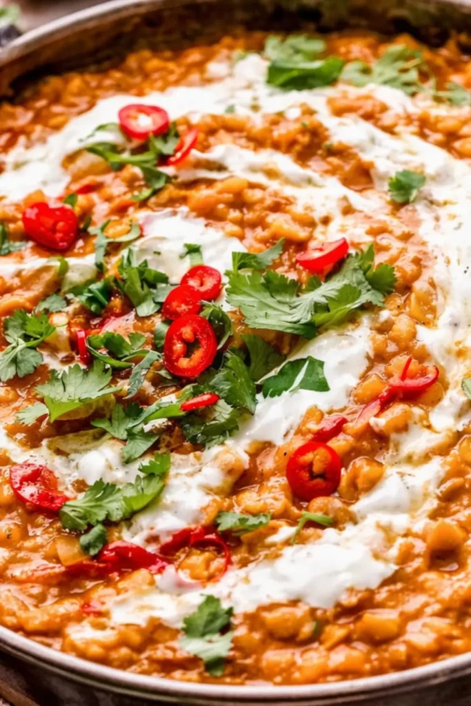 Slow Cooker Vegan Gluten-Free Red Lentil Curry