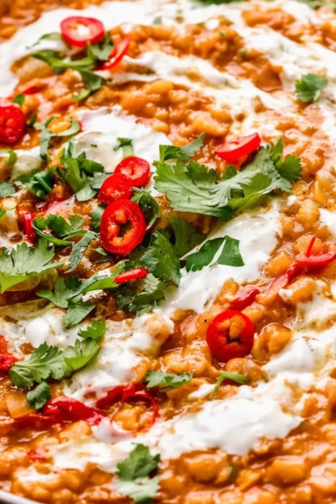 Slow Cooker Vegan Gluten-Free Red Lentil Curry