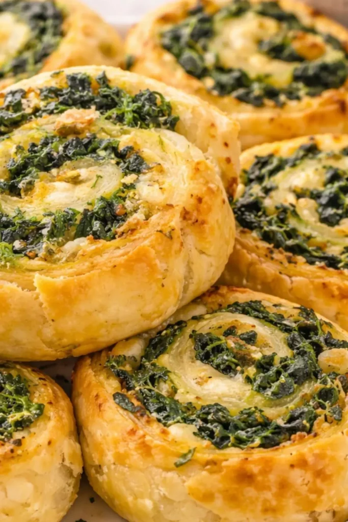 Spinach and Feta Pinwheels