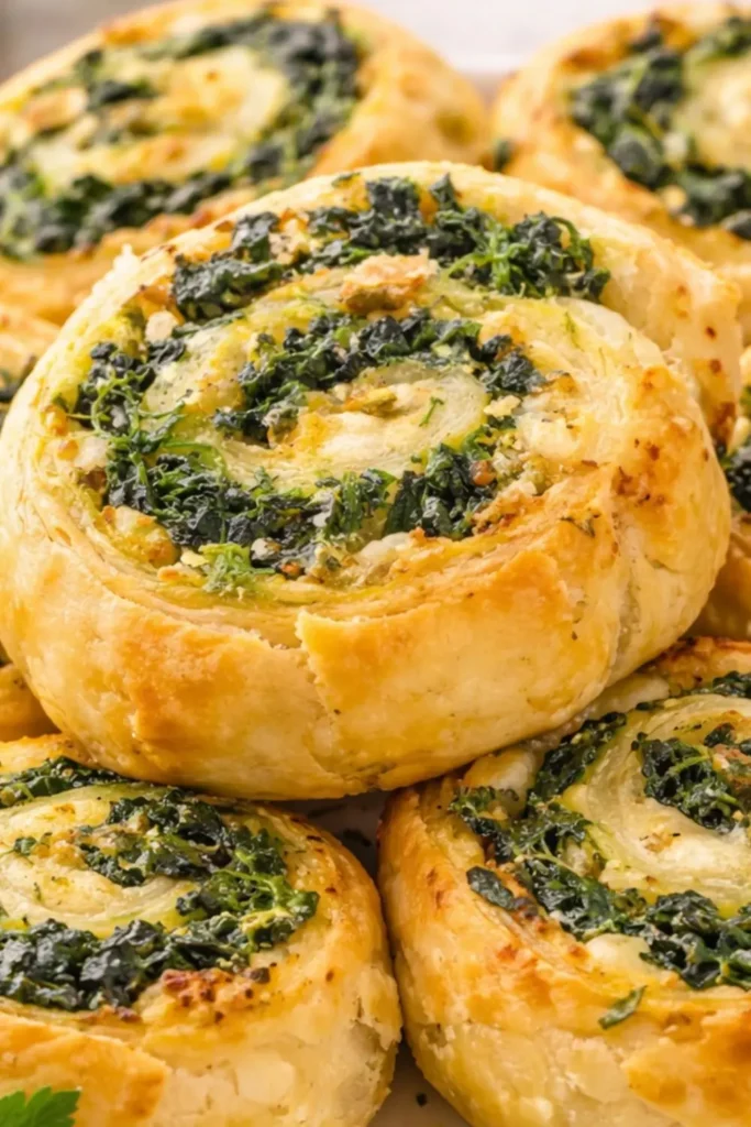 Spinach and Feta Pinwheels