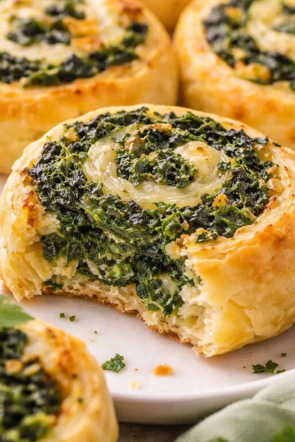 Spinach and Feta Pinwheels