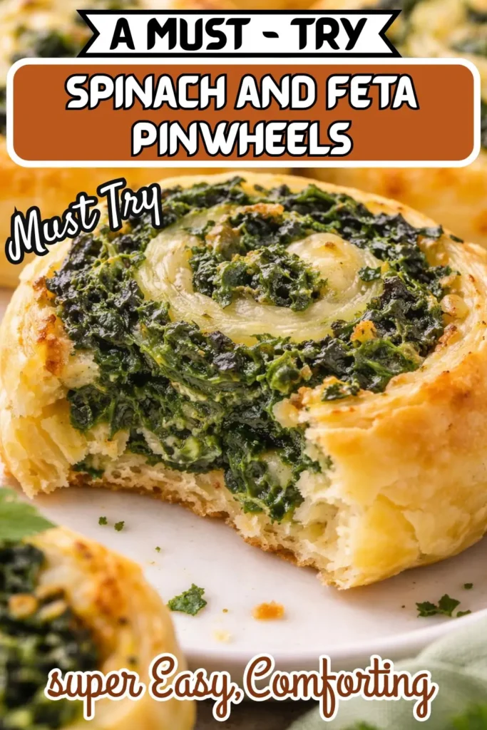 Spinach and Feta Pinwheels
