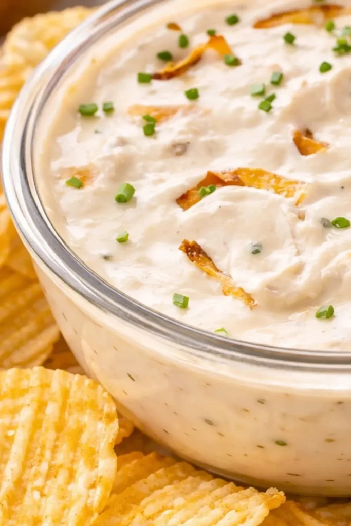 The Best Vegan French Onion Dip (Cashew-Based)
