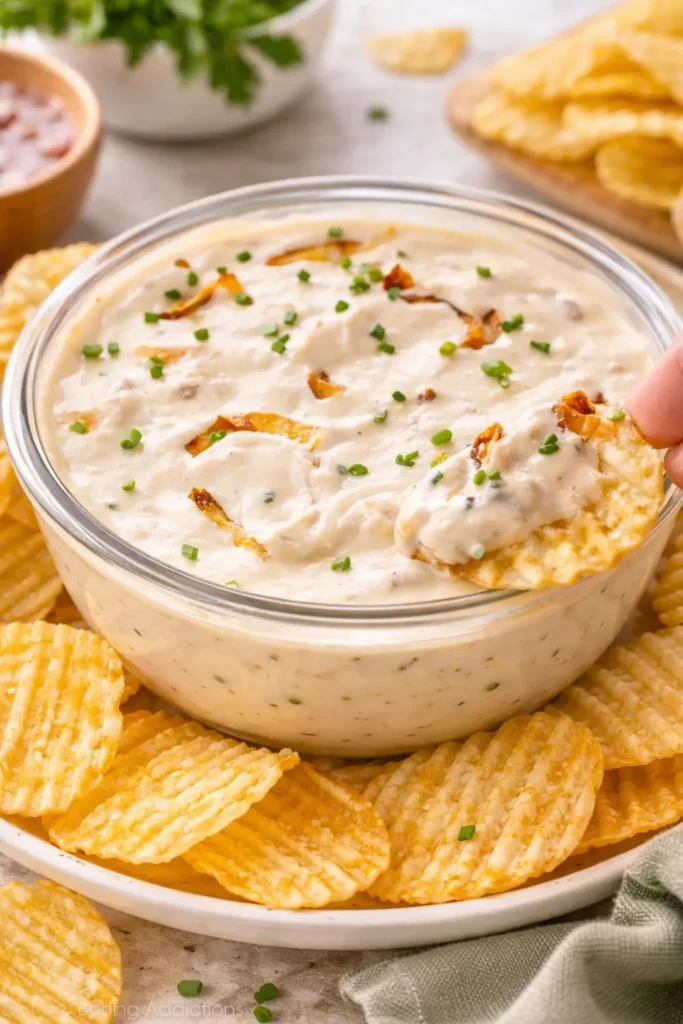 The Best Vegan French Onion Dip (Cashew-Based)