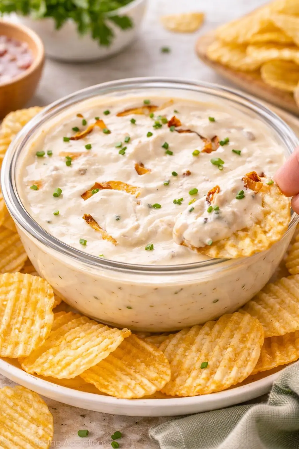 The Best Vegan French Onion Dip (Cashew-Based)