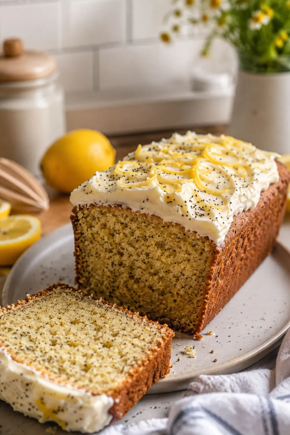 The Best Vegan Lemon Poppy Seed Breakfast Loaf