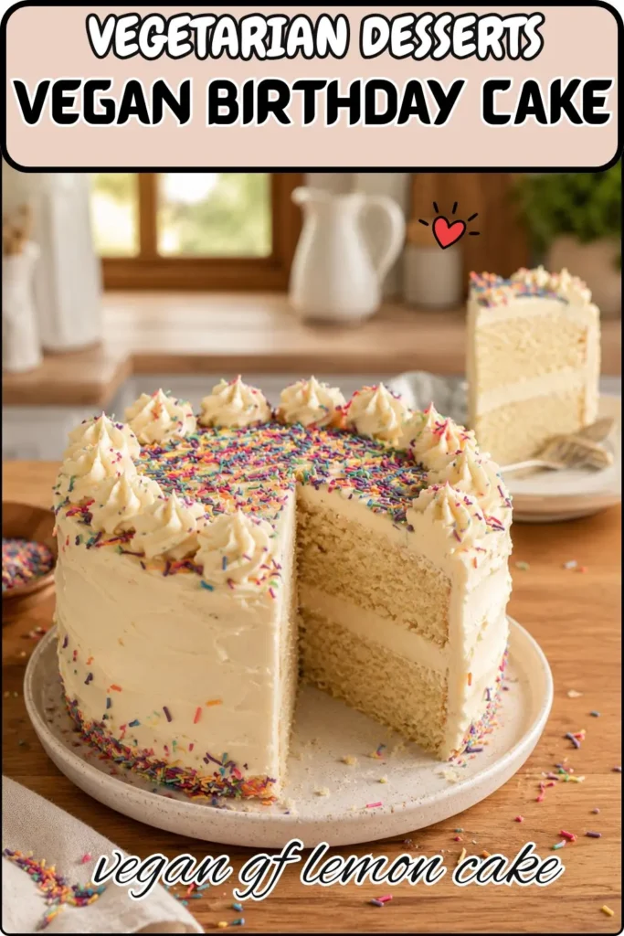 Vegan Birthday Cake