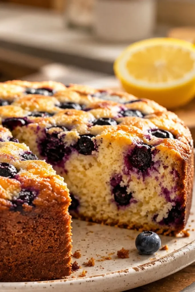 Vegan Blueberry Cake Recipe