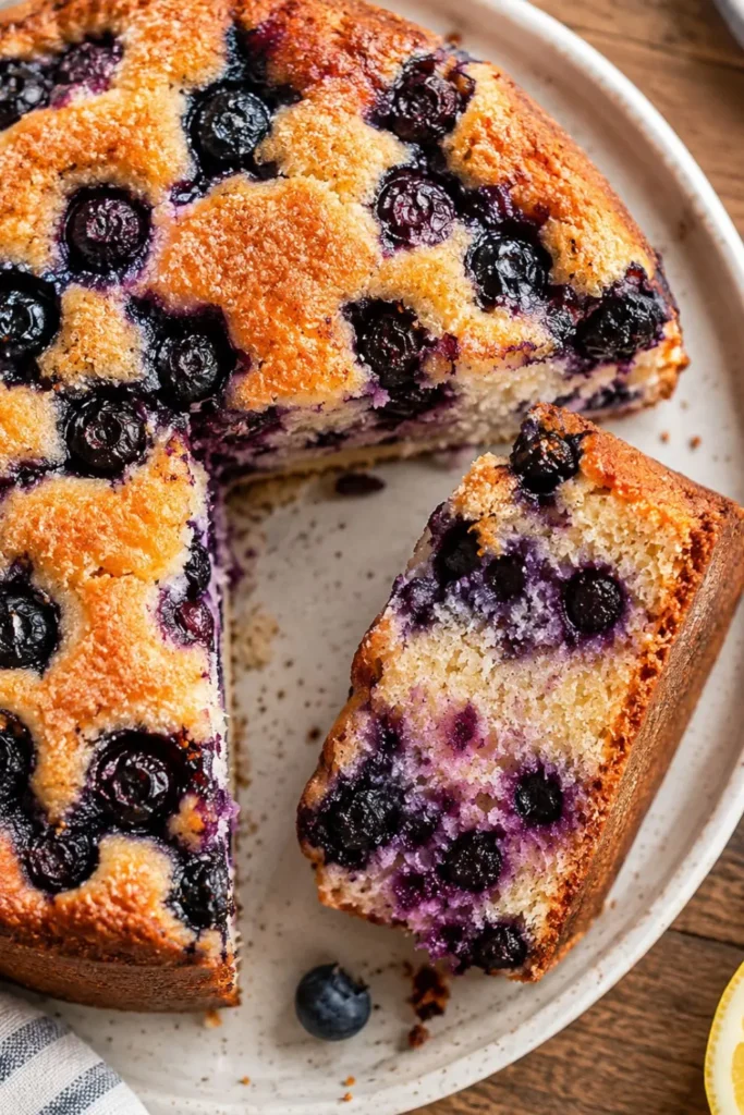 Vegan Blueberry Cake Recipe
