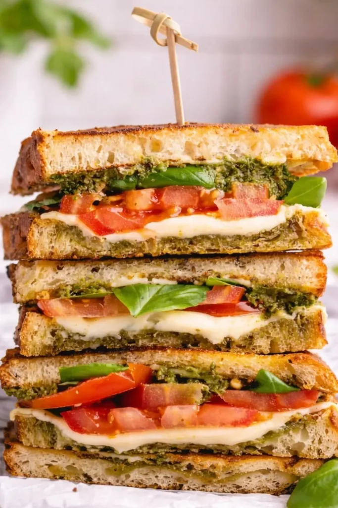 Vegan Caprese-Style Breakfast Toast