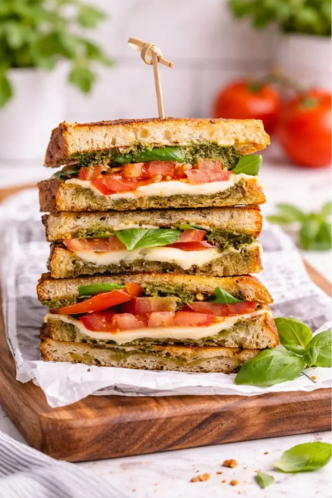 Vegan Caprese-Style Breakfast Toast