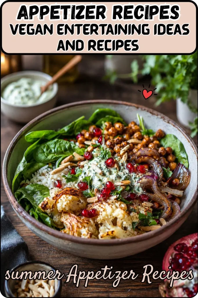 Vegan Entertaining Ideas and Recipes