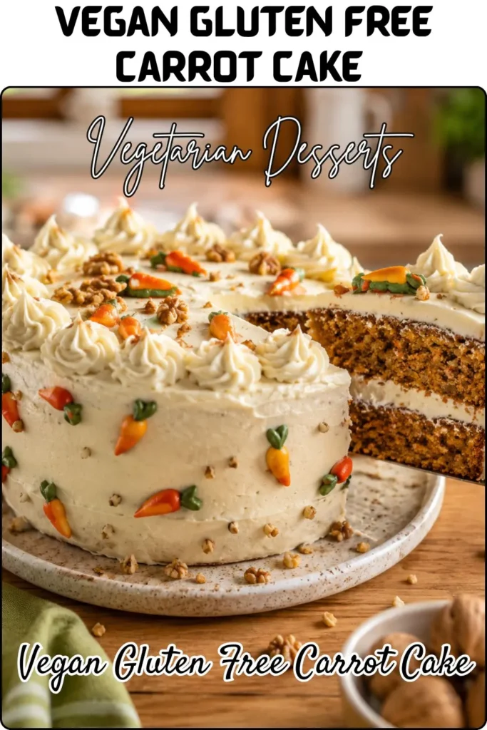 Vegan Gluten Free Carrot Cake