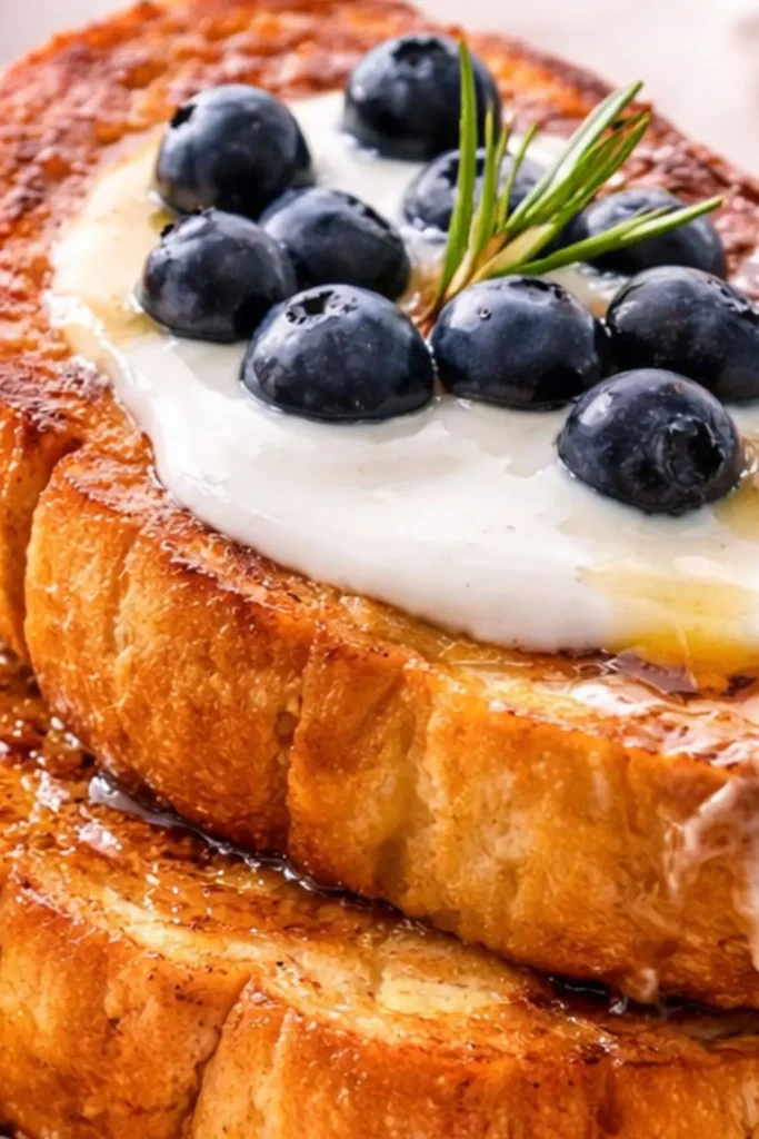 Vegan Stuffed French Toast Brunch Platter