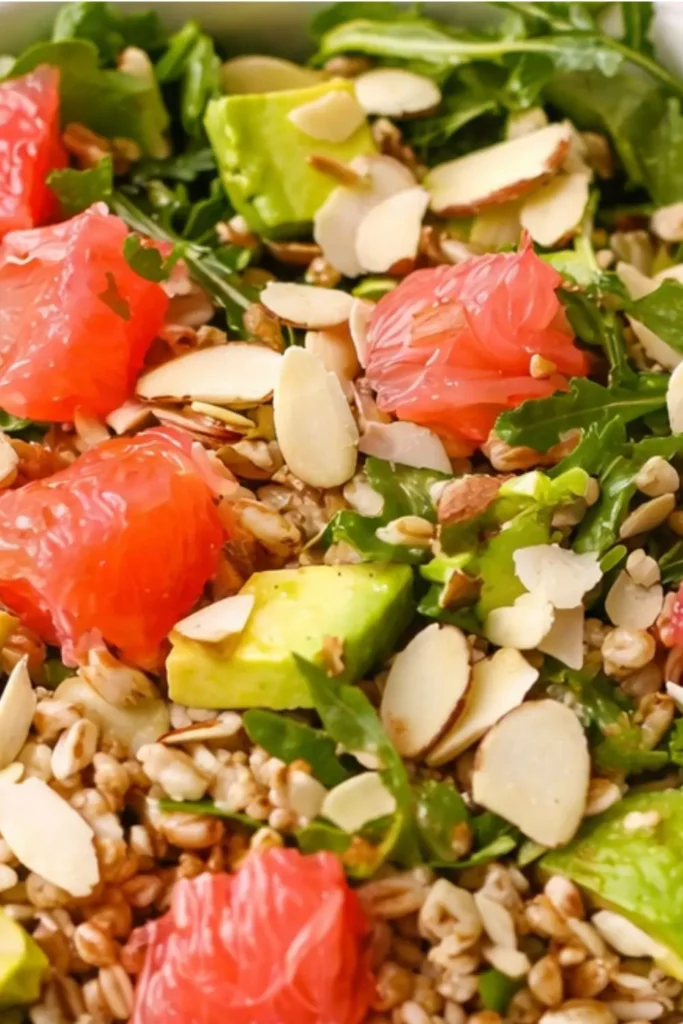 Vegan Summer Grain Bowl with Avocado and Fresh Herbs