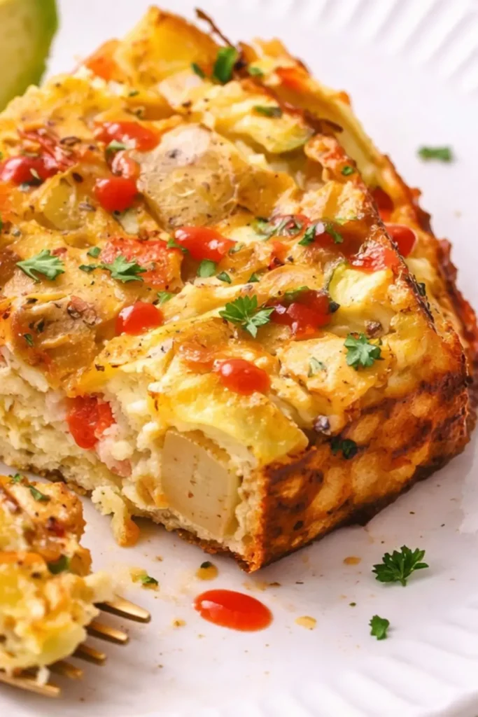 Vegan Summer Veggie Breakfast Frittata