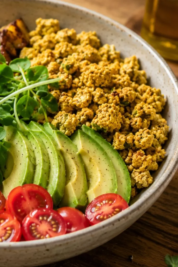 Vegan Whole 30 Compliant Summer Breakfast Bowl