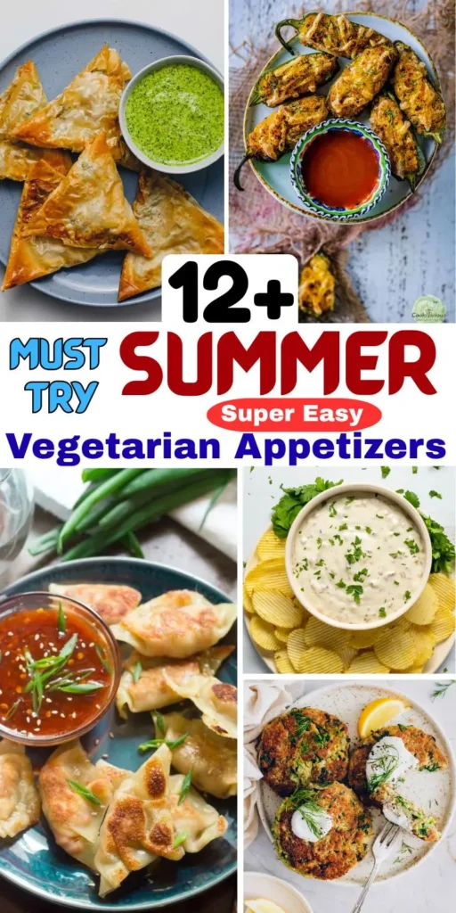 12+ Vegetarian Appetizers