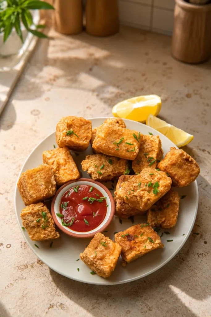 Air Fryer Tofu Nuggets