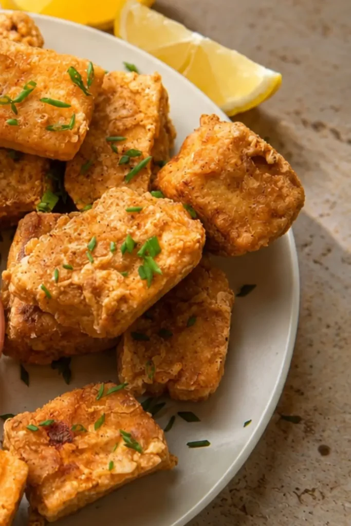 Air Fryer Tofu Nuggets