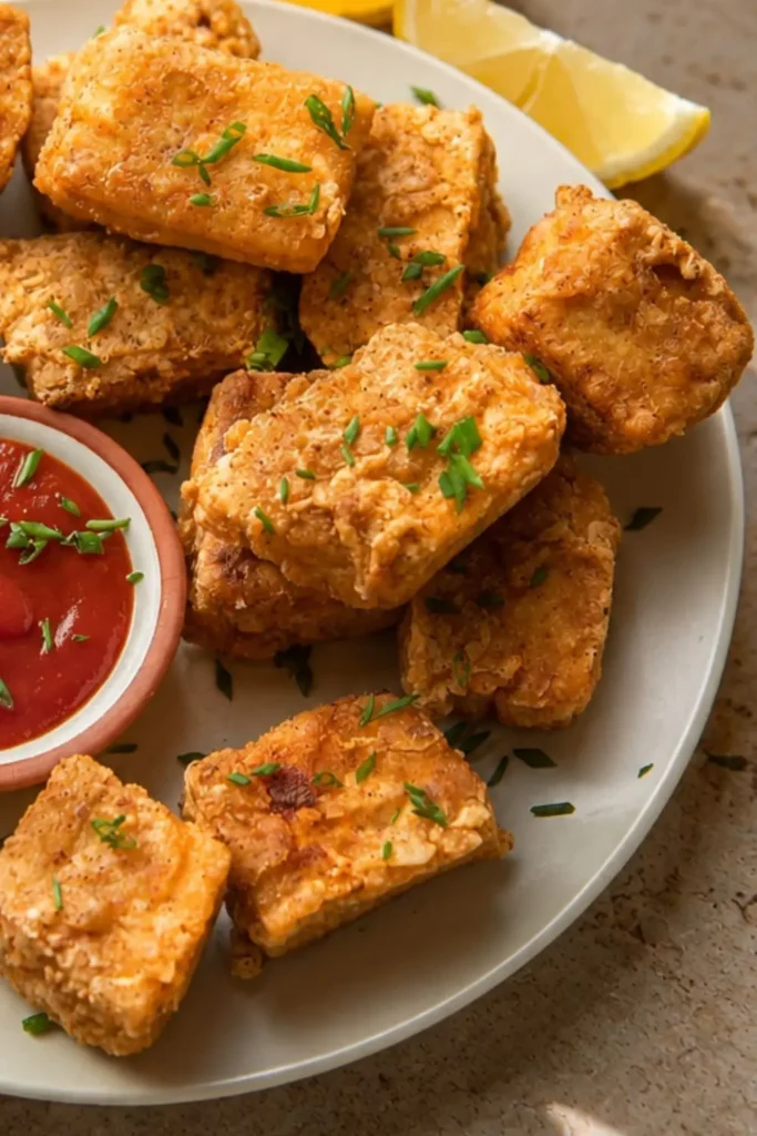Air Fryer Tofu Nuggets