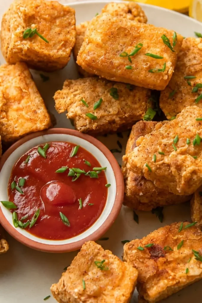 Air Fryer Tofu Nuggets