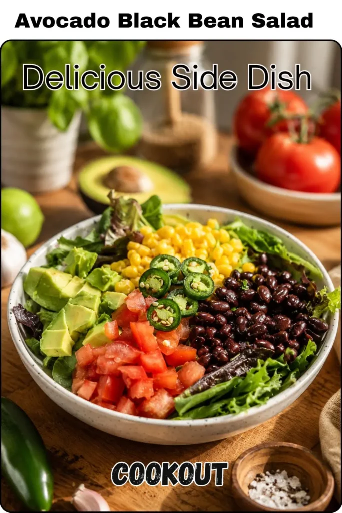 Avocado Black Bean Salad