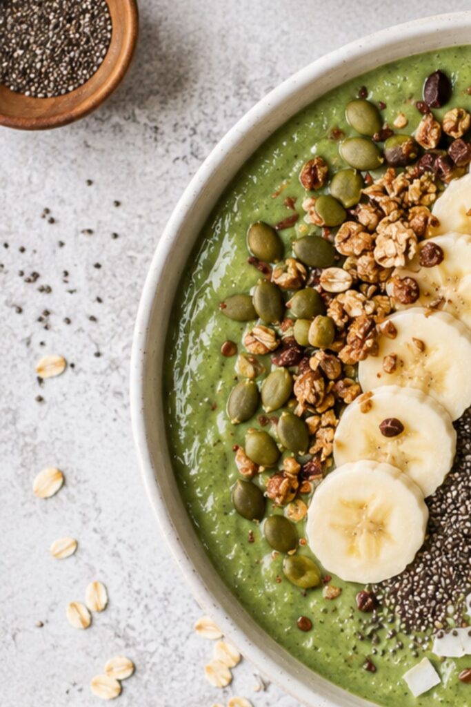 Banana Oat Breakfast Smoothie