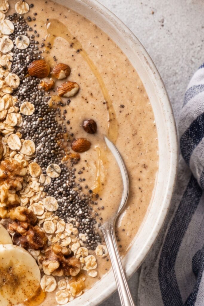 Banana Oat Breakfast Smoothie