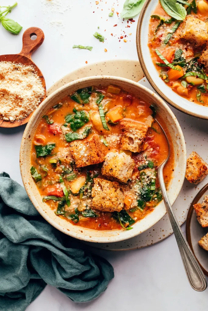 Crockpot Creamy Tuscan White Beans
