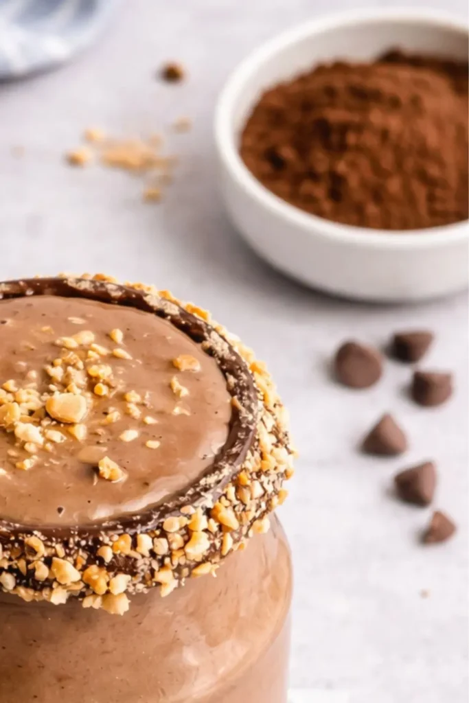 Chocolate Peanut Butter Power Smoothie