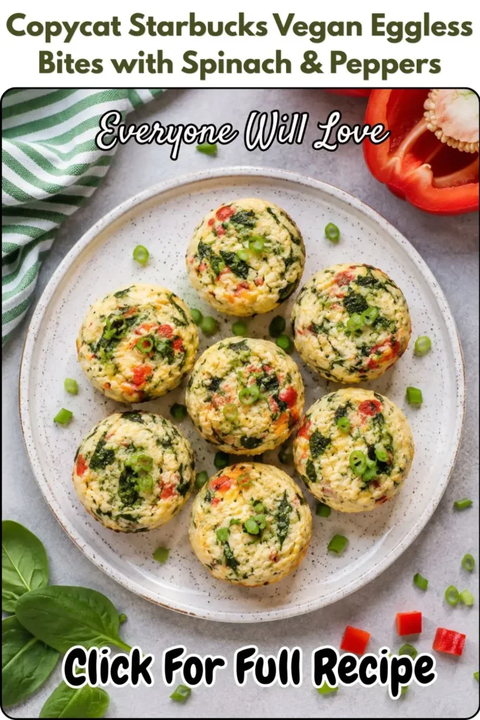 Copycat Starbucks Vegan Eggless Bites