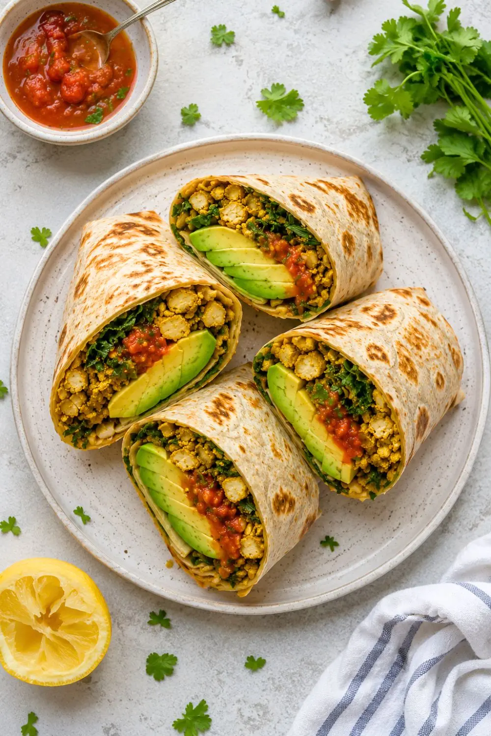 Crispy Chimichurri Tofu & Avocado