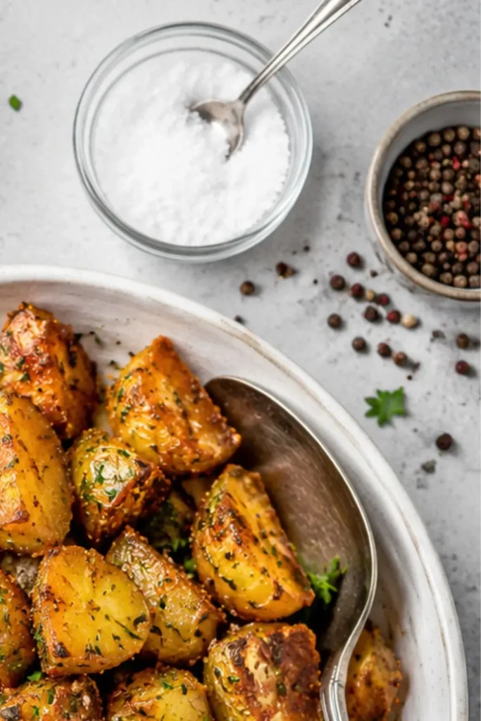 Crispy Roasted Potatoes Vegan Recipe